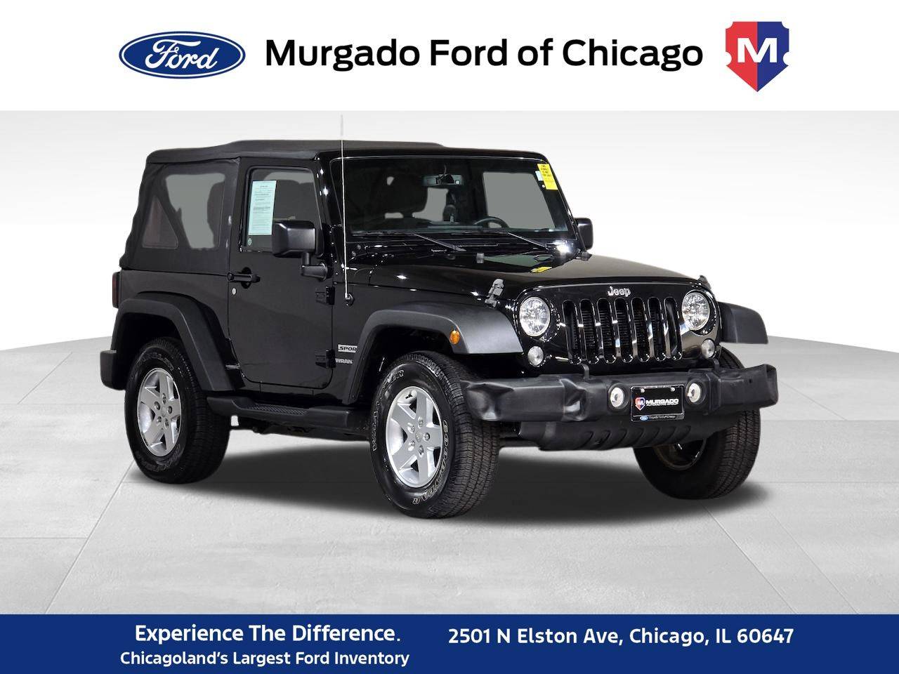 2015 Jeep Wrangler Sport — SUV — 59,549 mi — Chicago, IL