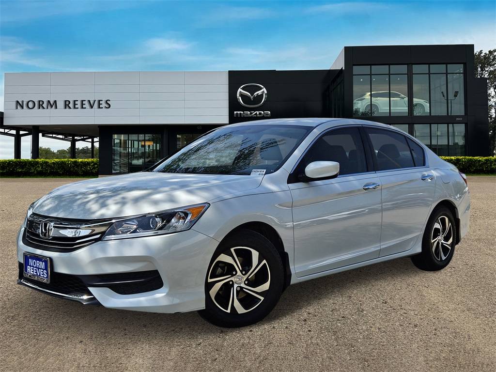 2016 Honda Accord LX — Sedan — 36,321 mi — Irving, TX