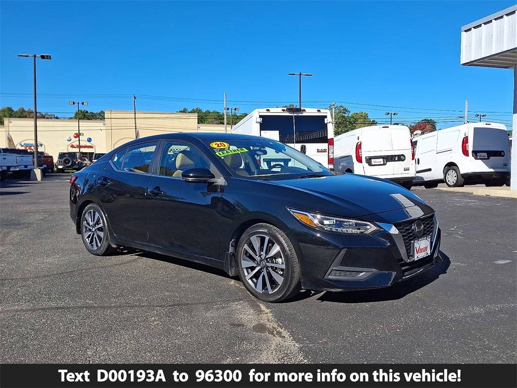 2020 Nissan Sentra SV — Sedan — 38,749 mi — Vineland, NJ