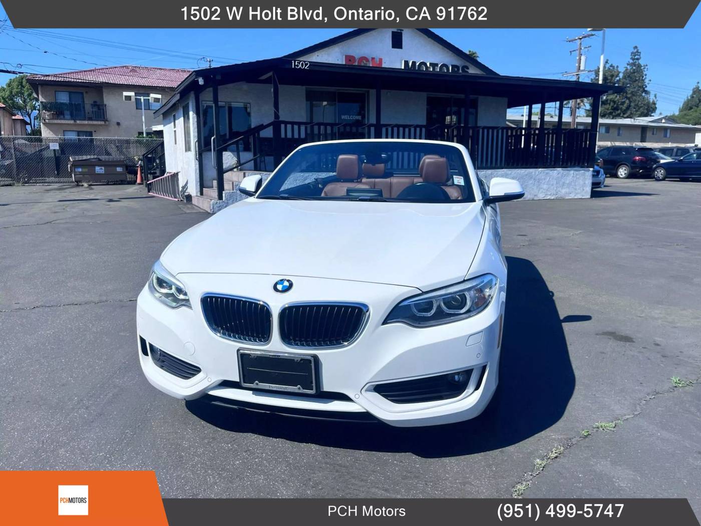 2015 BMW 2 Series 228i — Convertible — 98,608 mi — Ontario, CA