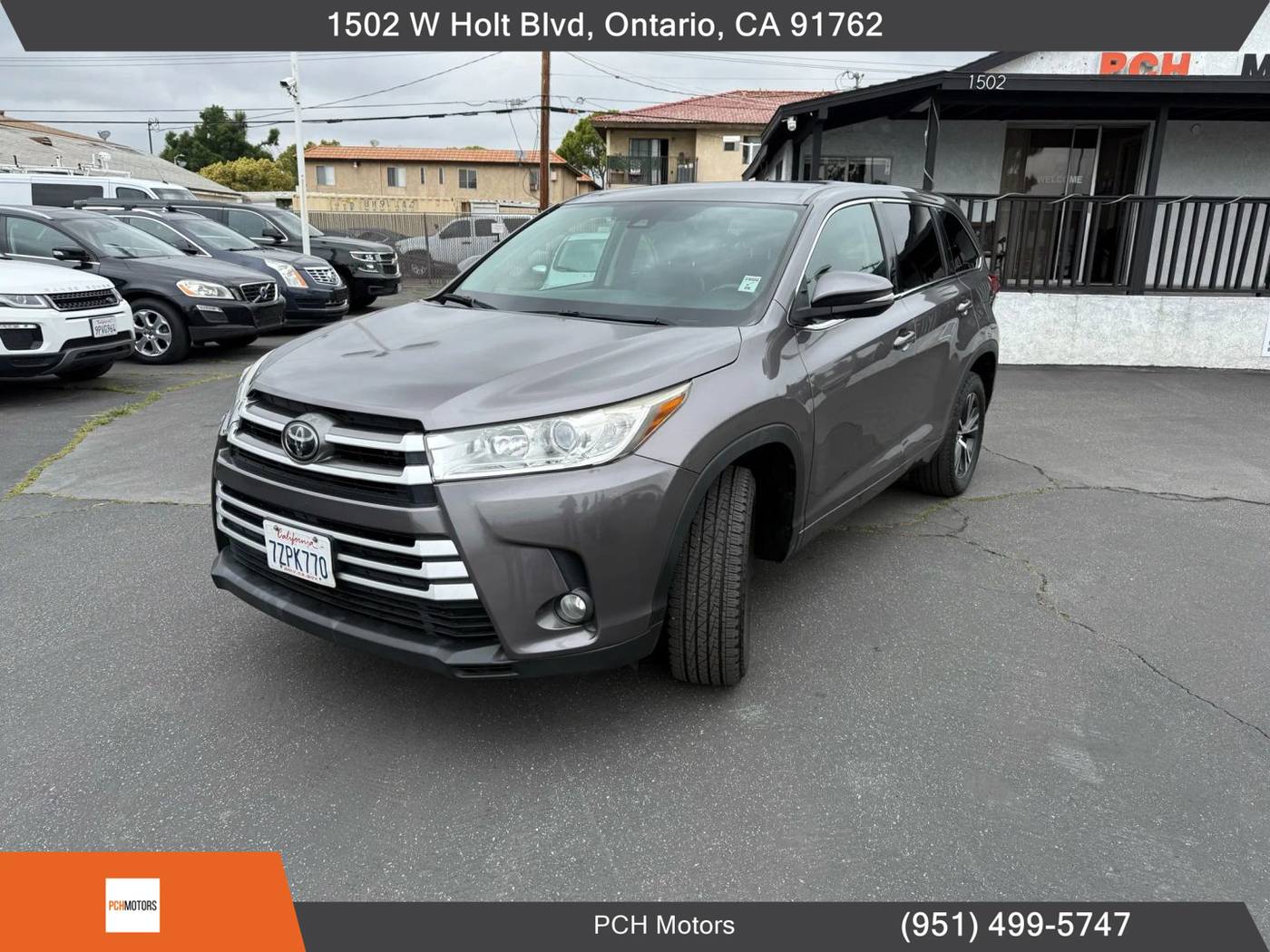2017 Toyota Highlander LE V6 — SUV — 138,166 mi — Ontario, CA