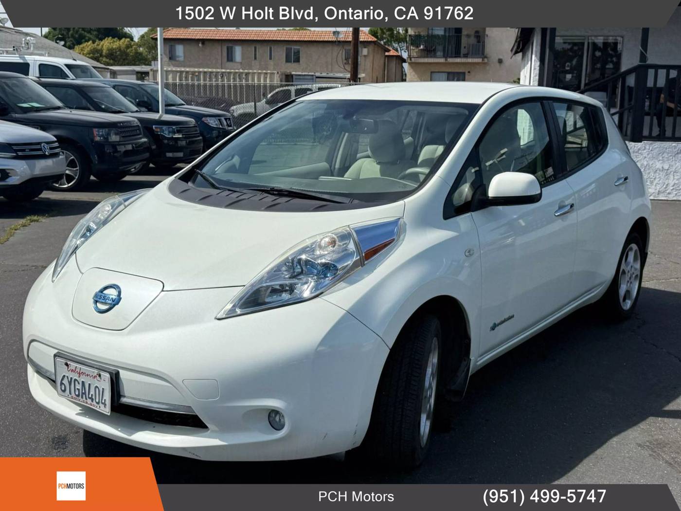 2012 Nissan LEAF SL — Hatchback — 44,655 mi — Ontario, CA