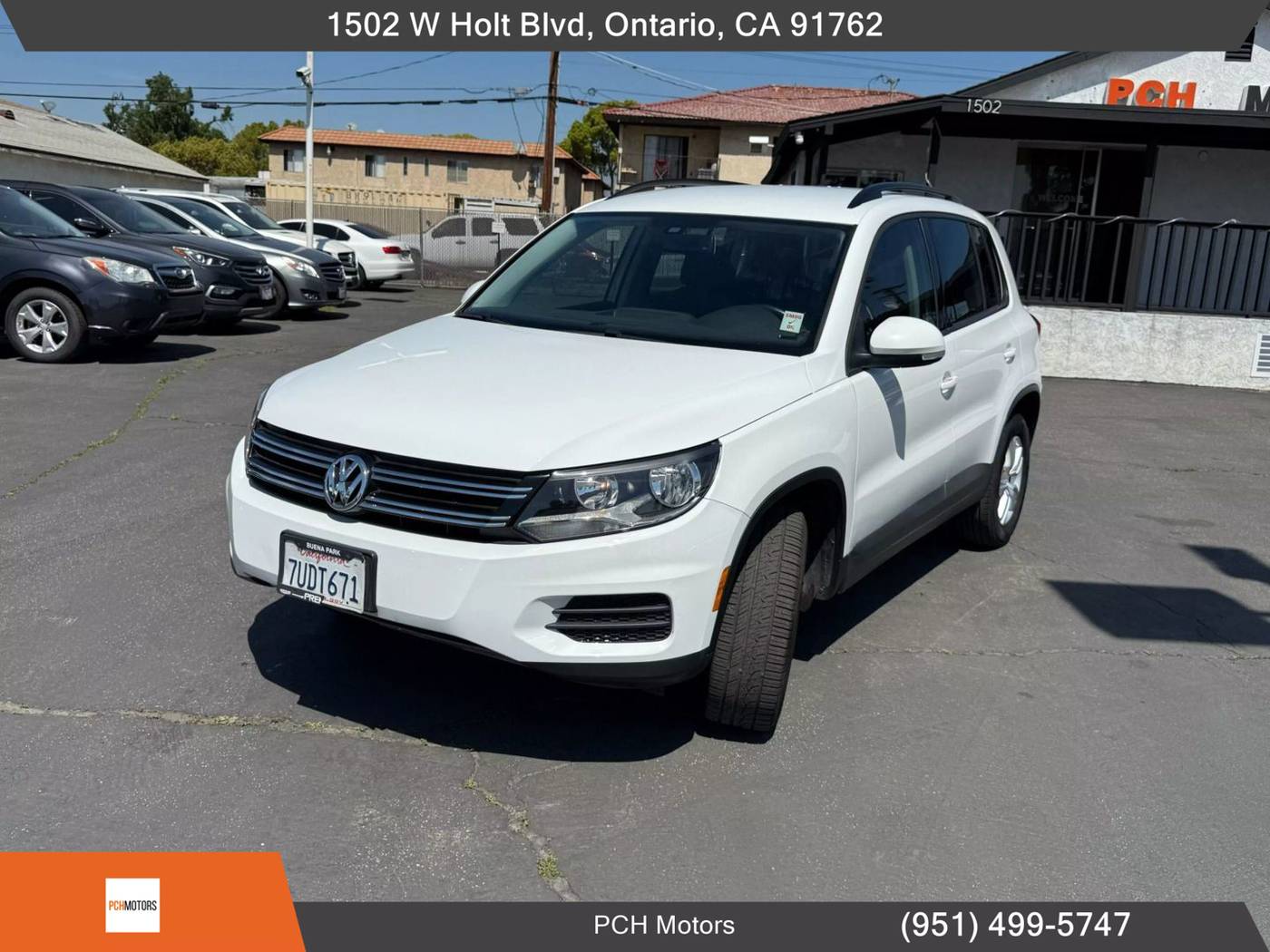 2017 Volkswagen Tiguan S — SUV — 65,558 mi — Ontario, CA