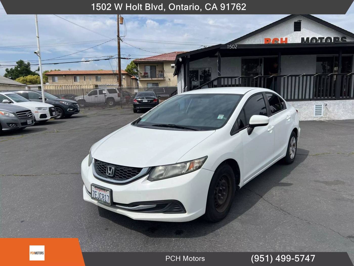 2014 Honda Civic LX — Sedan — 158,502 mi — Ontario, CA