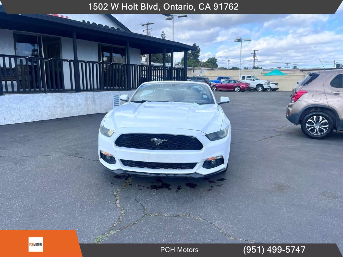 2016 Ford Mustang EcoBoost Premium — Convertible — 105,737 mi — Ontario, CA