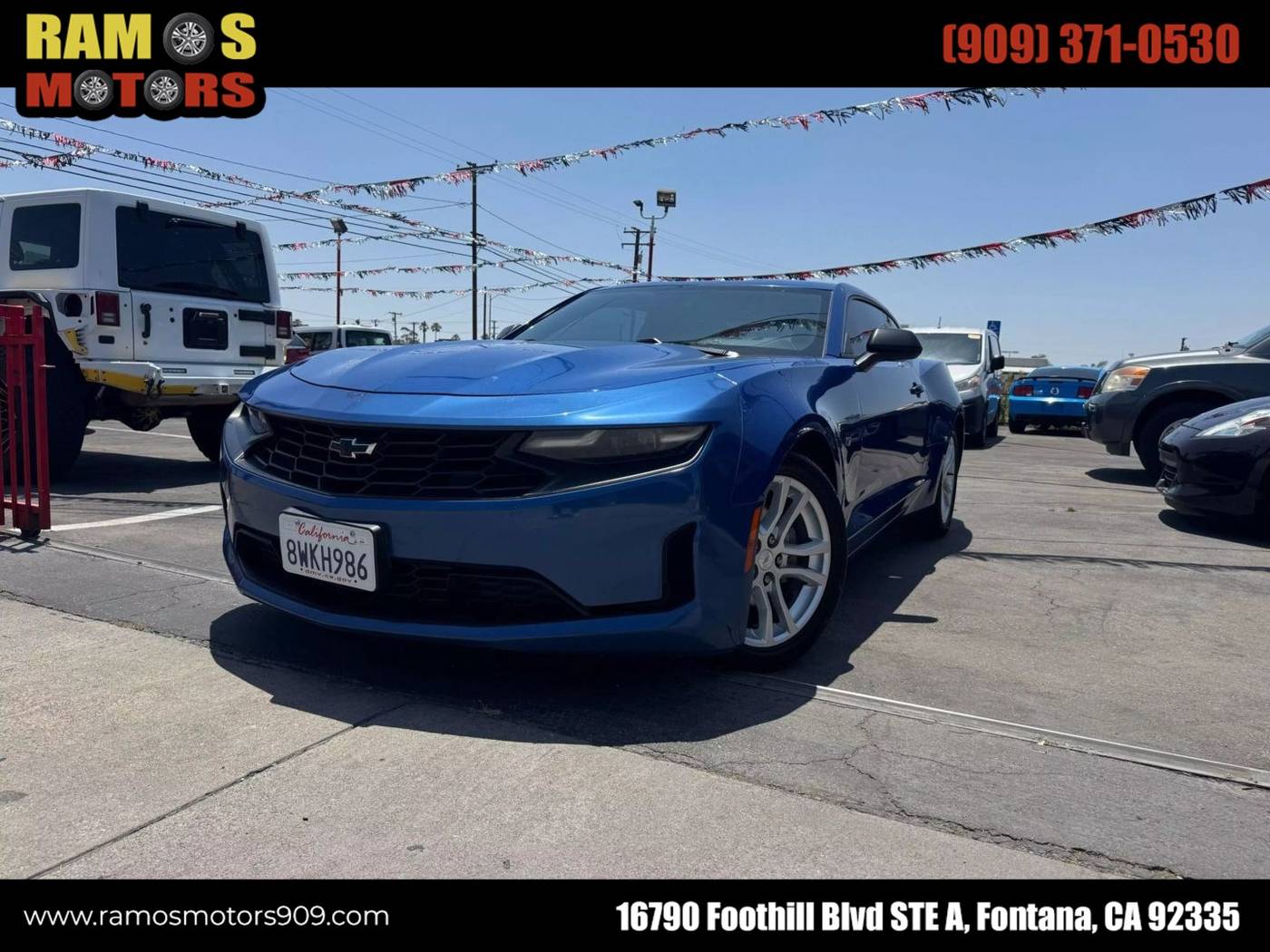 2019 Chevrolet Camaro 1LS — Coupe — 85,744 mi — Fontana, CA