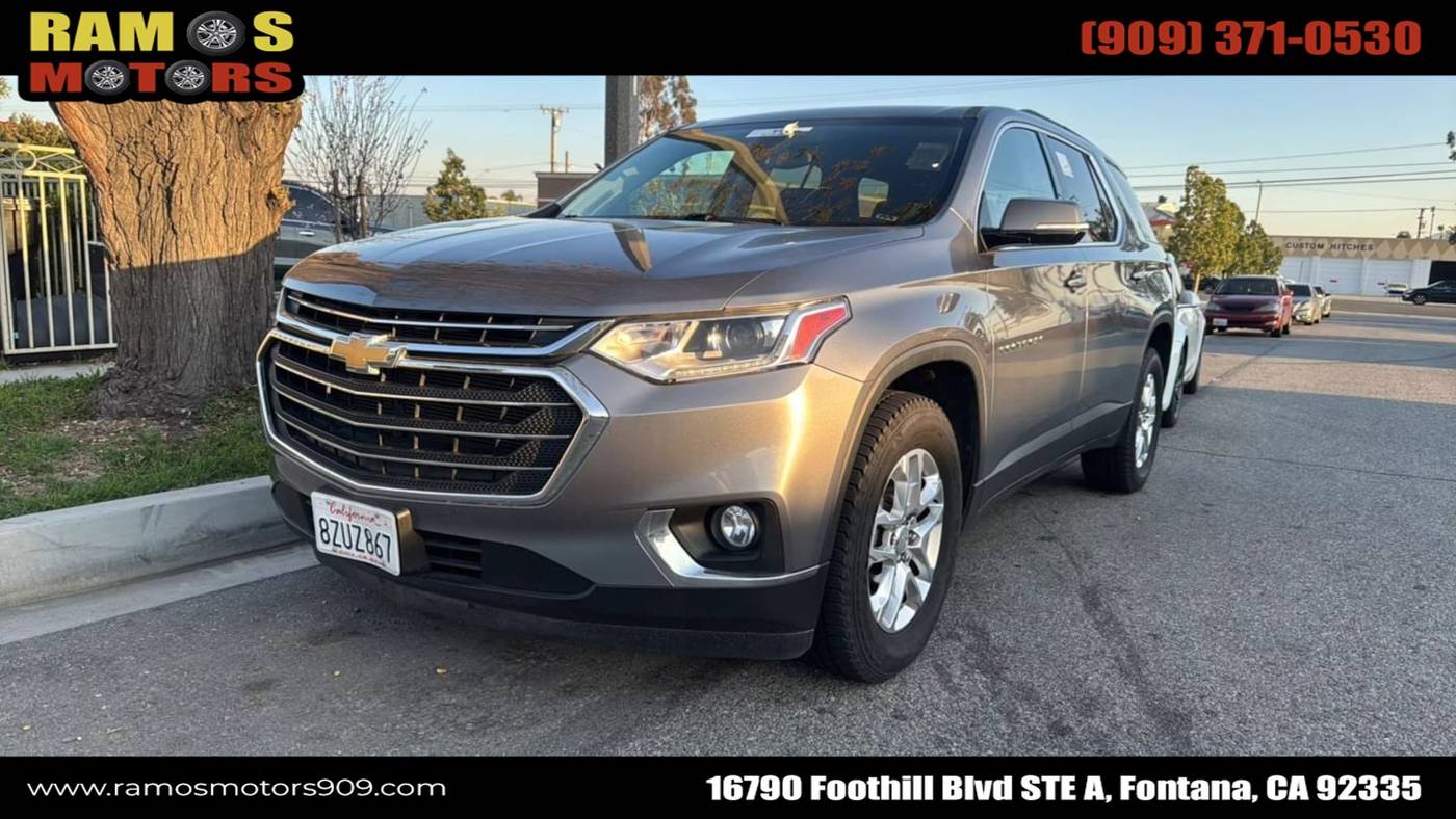 2020 Chevrolet Traverse LT Cloth — SUV — 113,231 mi — Fontana, CA