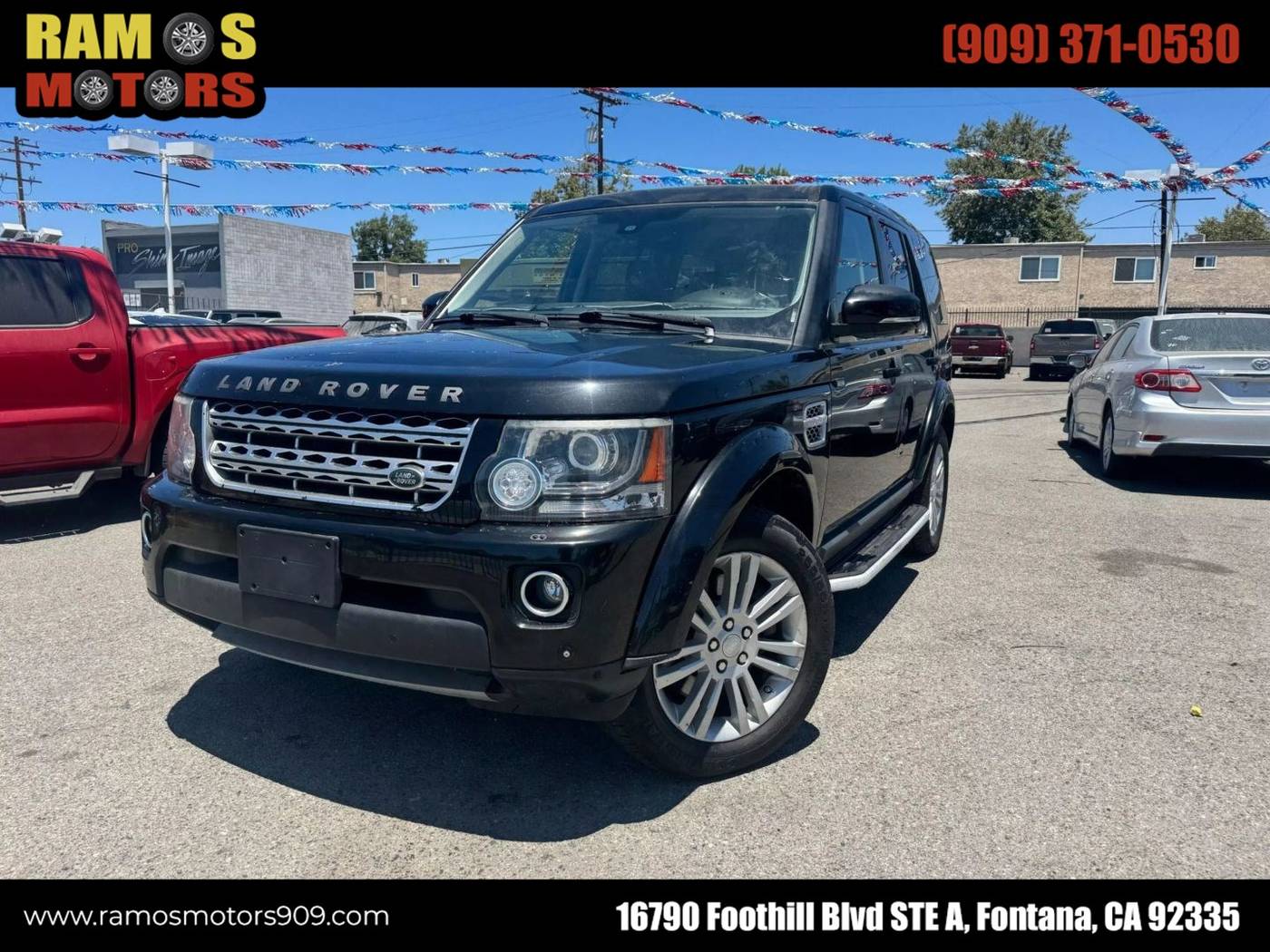 2016 Land Rover LR4 HSE LUX — SUV — 78,647 mi — Fontana, CA