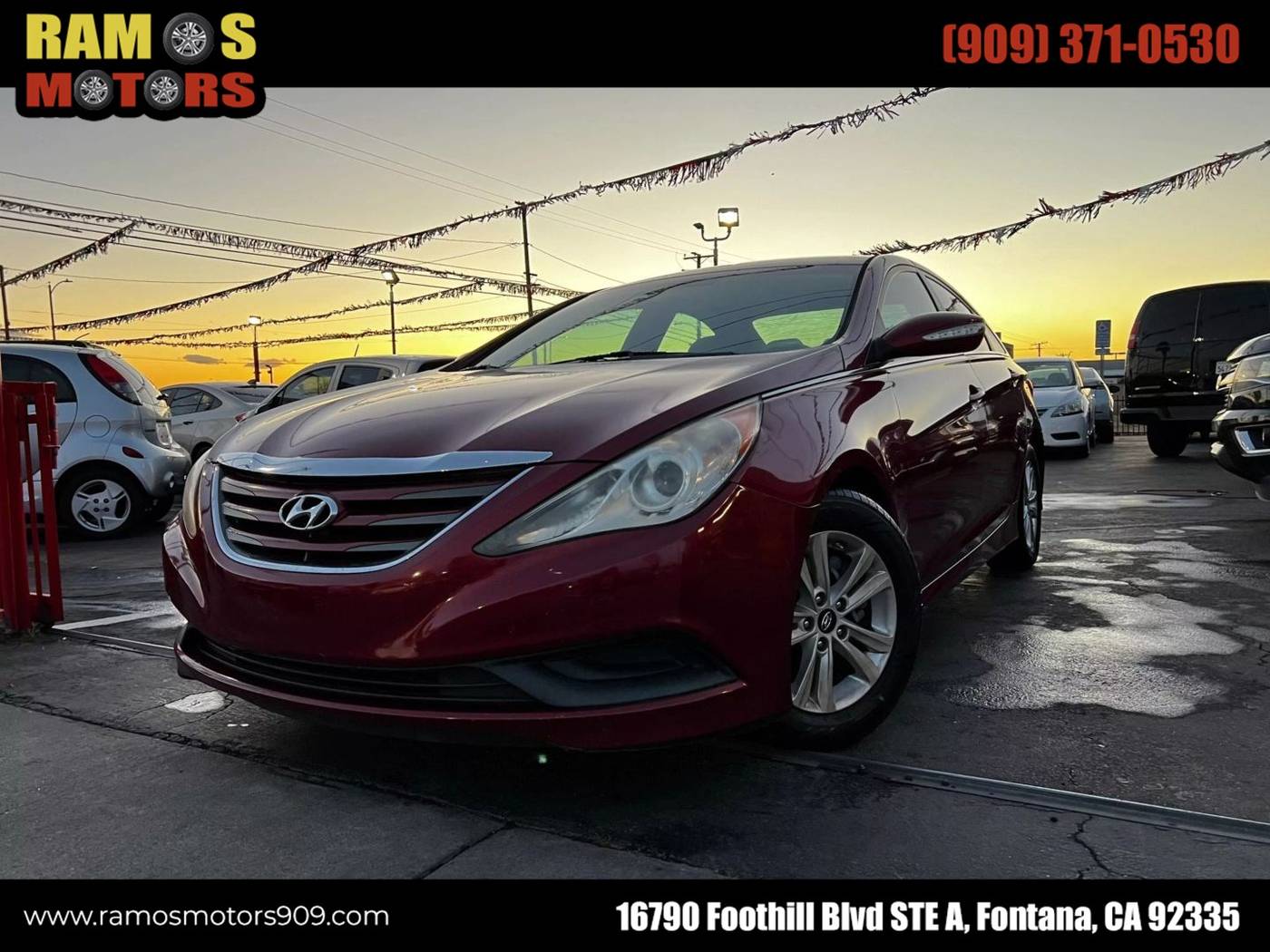 2014 Hyundai Sonata GLS — Sedan — 95,499 mi — Fontana, CA