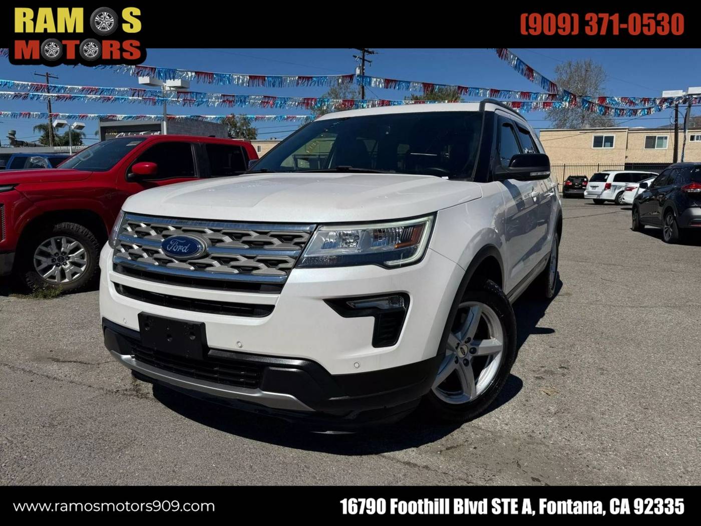 2018 Ford Explorer XLT — SUV — 85,404 mi — Fontana, CA