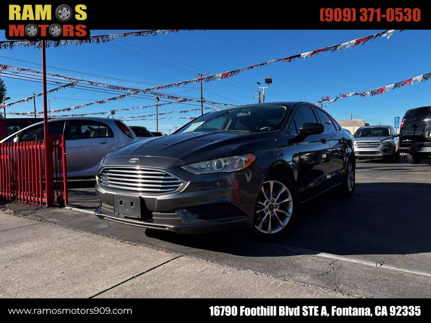 2017 Ford Fusion SE — Sedan — 92,794 mi — Fontana, CA