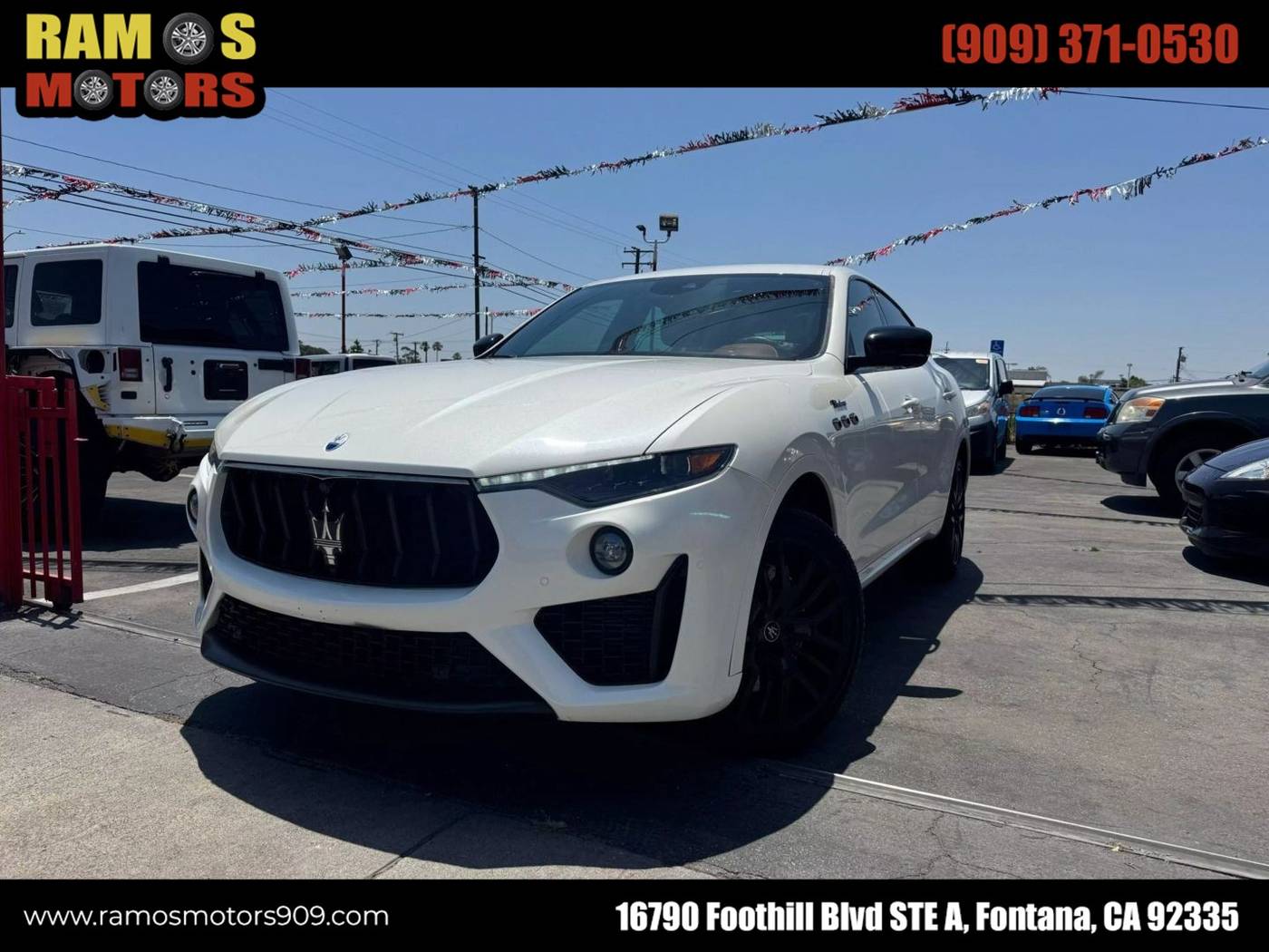 2022 Maserati Levante Modena — SUV — 34,602 mi — Fontana, CA