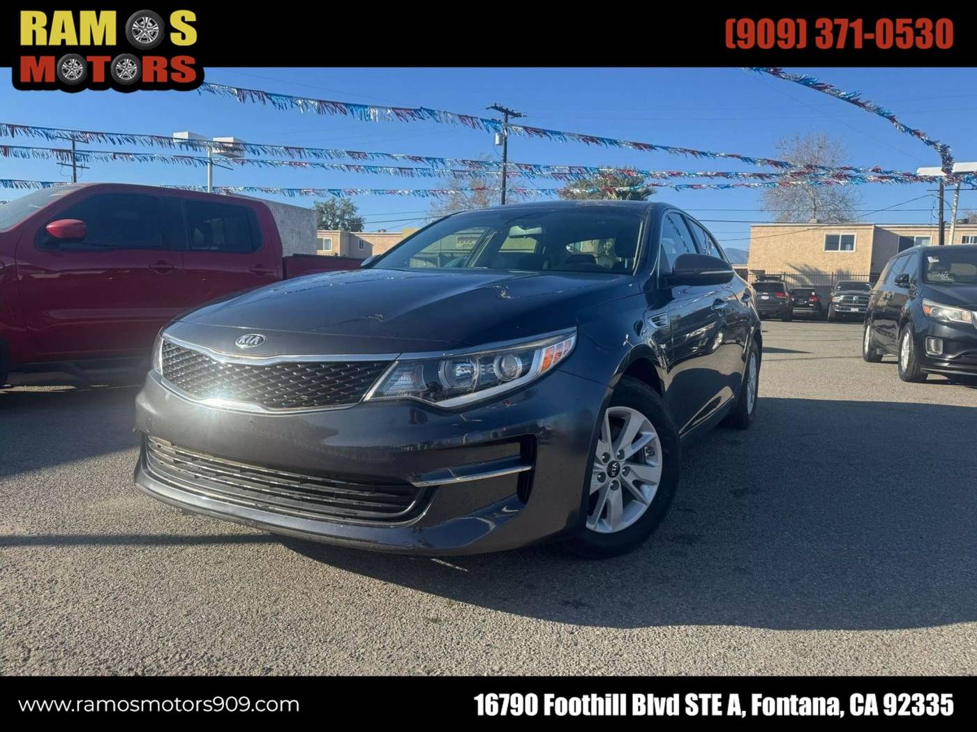 2017 Kia Optima LX — Sedan — 74,048 mi — Fontana, CA