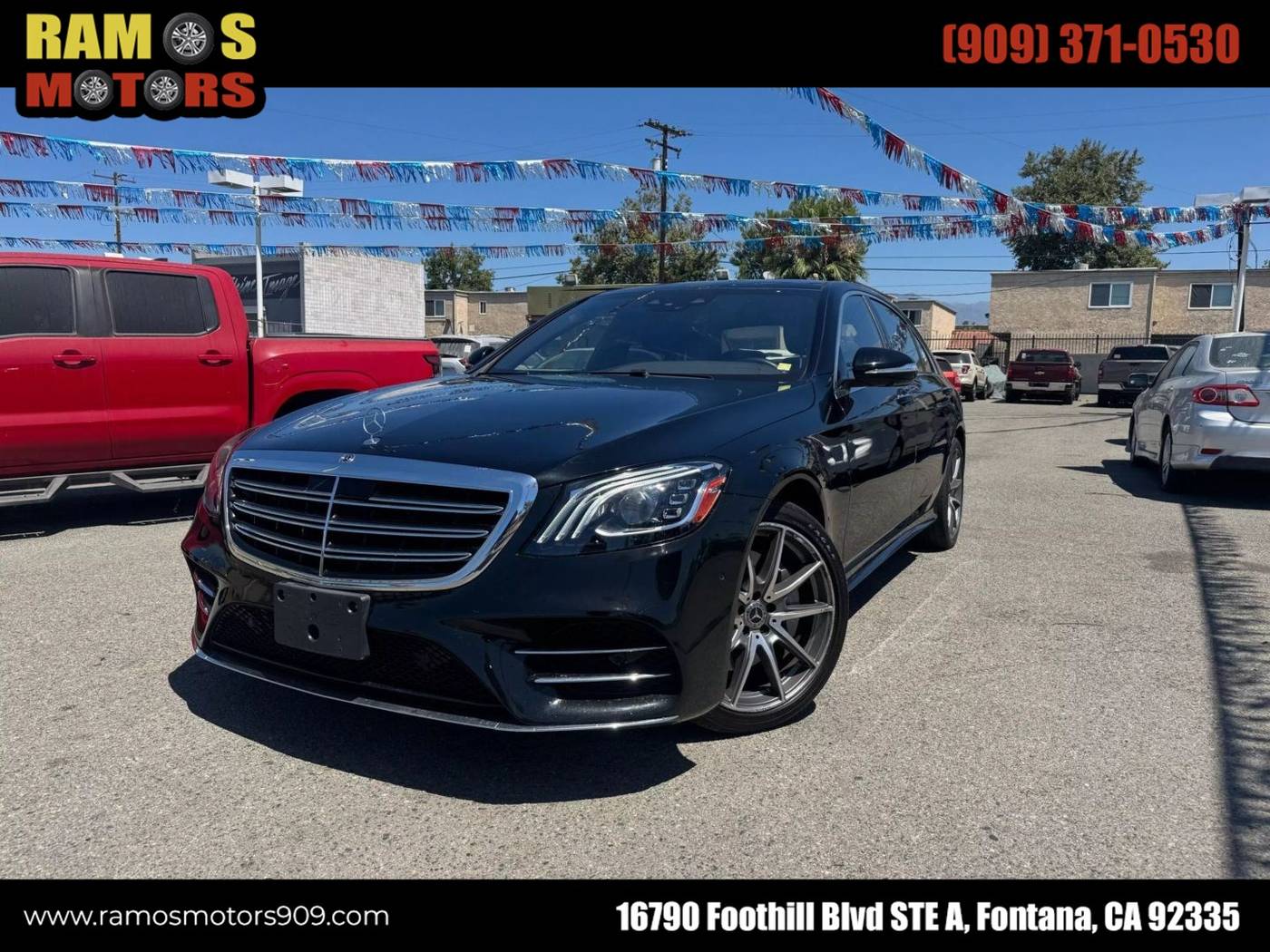 2018 Mercedes-Benz S-Class S 560 — Sedan — 21,468 mi — Fontana, CA