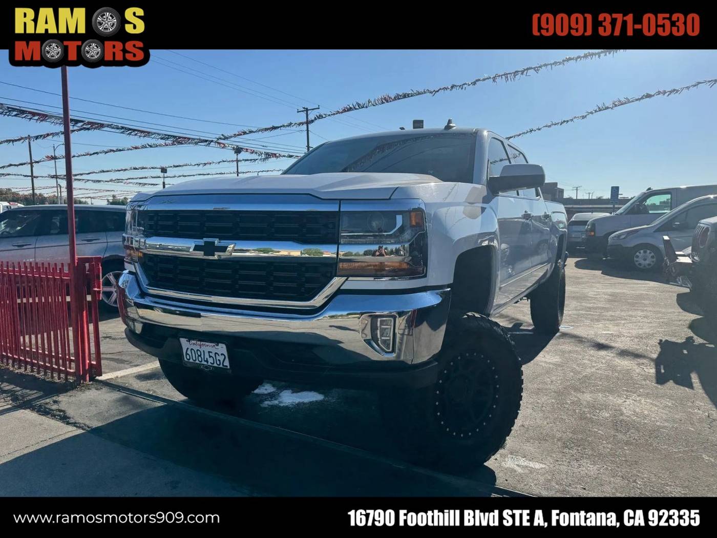 2017 Chevrolet Silverado 1500 LT — Pickup Truck — 78,738 mi — Fontana, CA