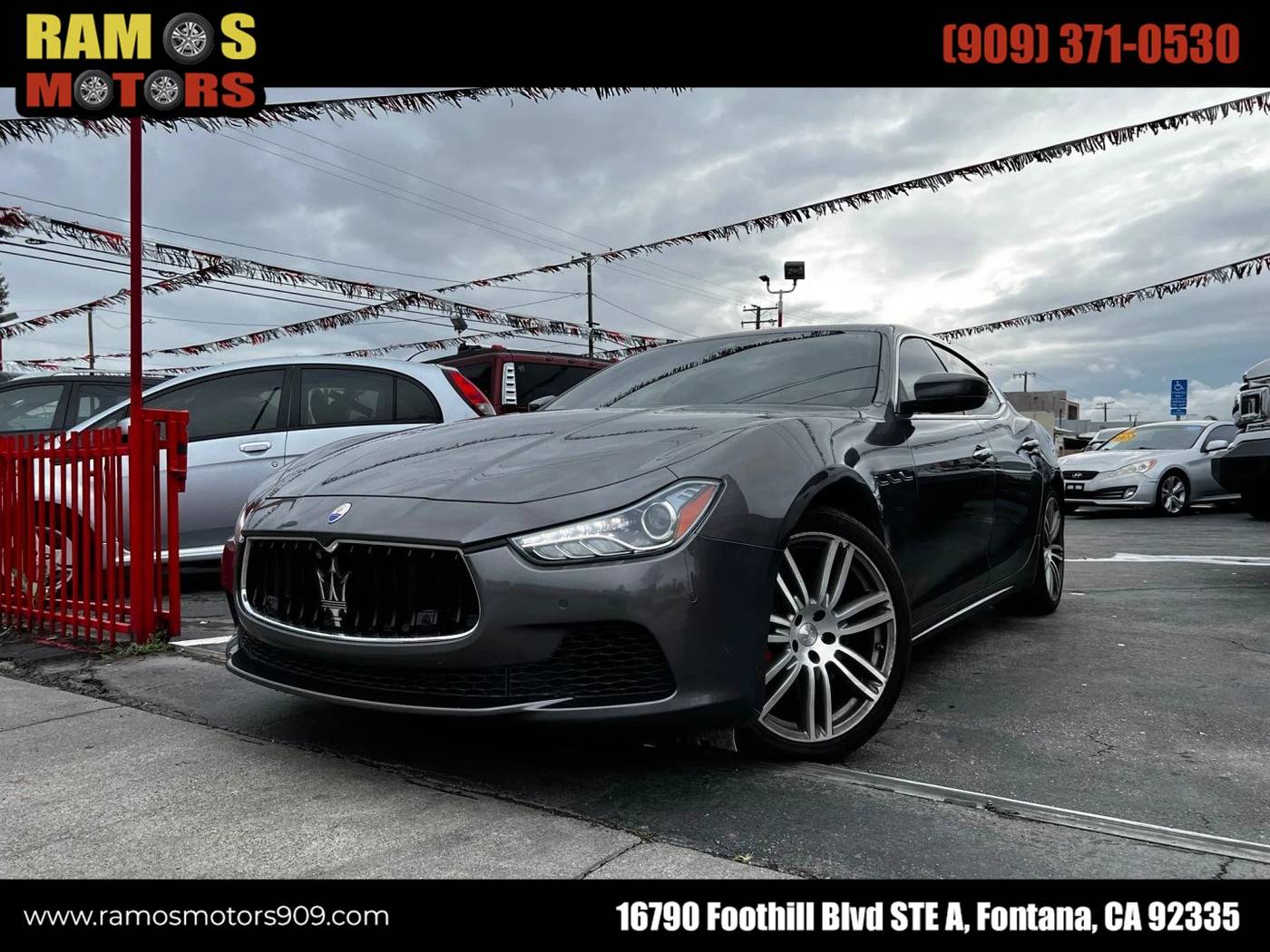 2017 Maserati Ghibli S — Sedan — 85,150 mi — Fontana, CA