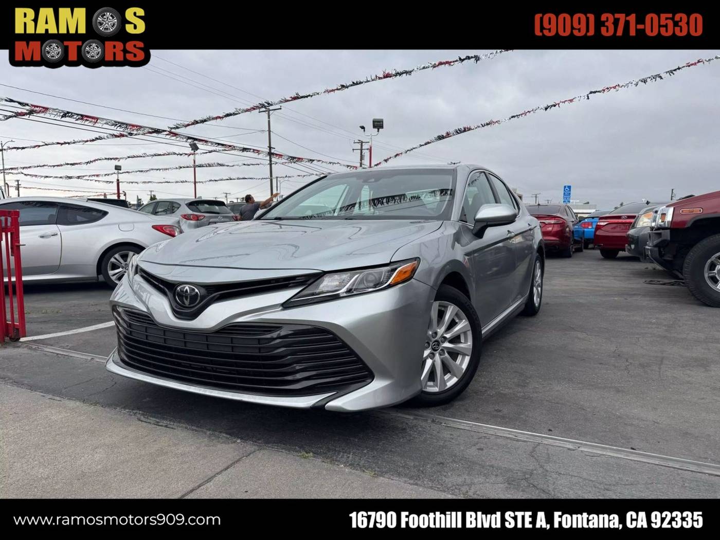 2020 Toyota Camry LE — Sedan — 58,234 mi — Fontana, CA