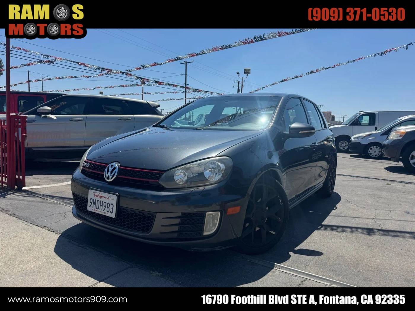 2013 Volkswagen Golf GTI Base — Hatchback — 128,300 mi — Fontana, CA