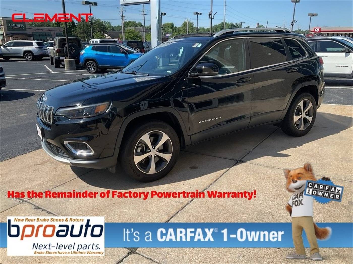 2021 Jeep Cherokee Limited — SUV — 36,317 mi — Florissant, MO
