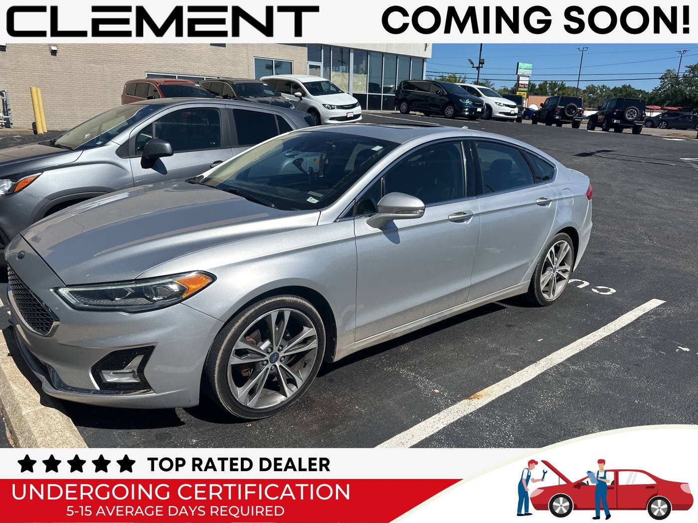 2019 Ford Fusion Titanium — Sedan — 156,619 mi — Florissant, MO