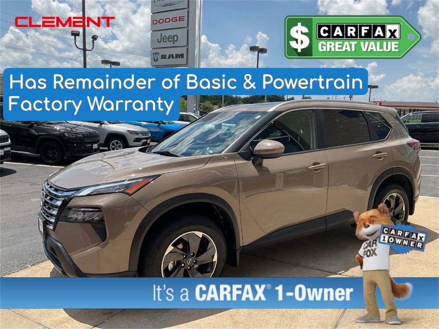 2024 Nissan Rogue SV — SUV — 16,593 mi — Florissant, MO