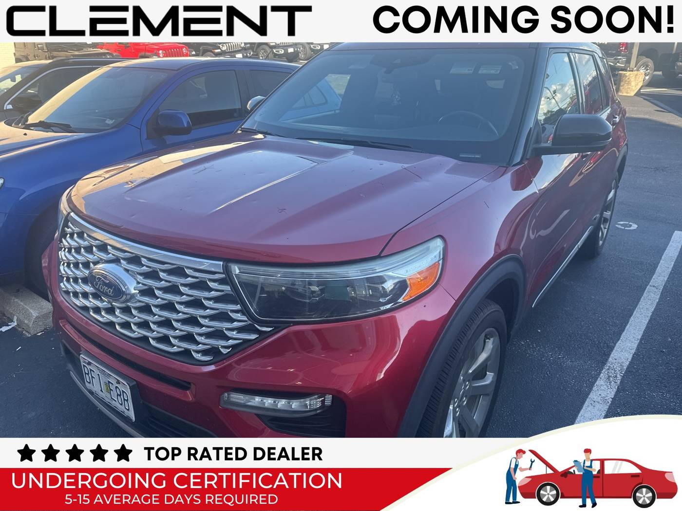 2020 Ford Explorer Platinum — SUV — 70,367 mi — Florissant, MO
