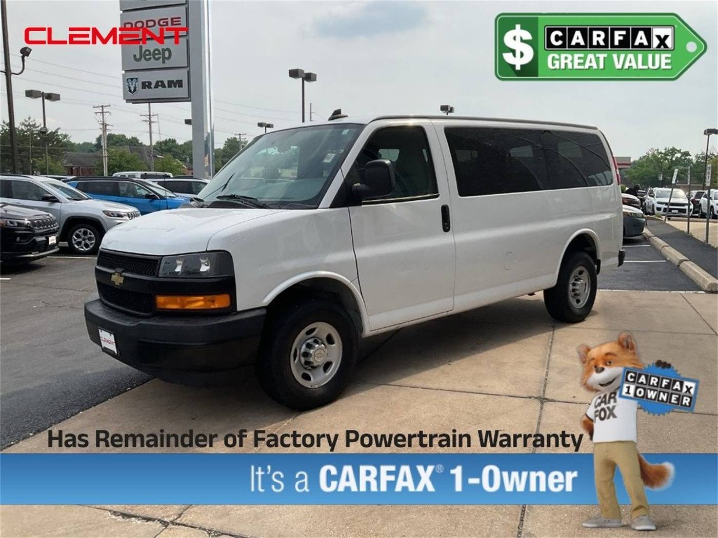 2022 Chevrolet Express Passenger LS — Passenger Van — 24,801 mi — Florissant, MO