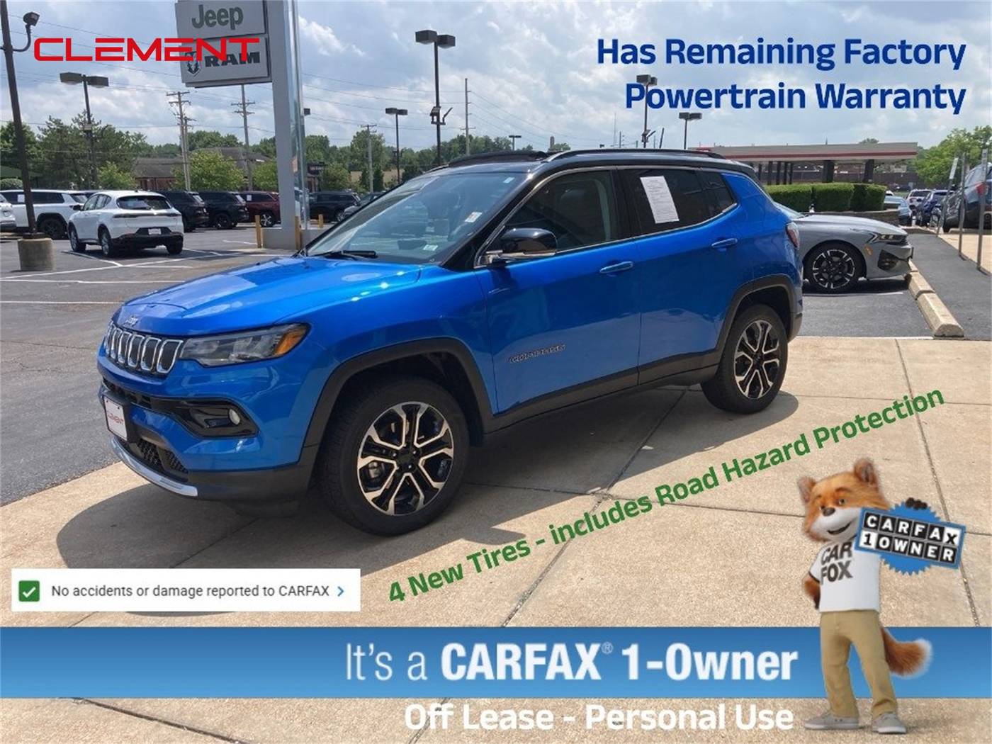 2022 Jeep Compass Limited — SUV — 21,717 mi — Florissant, MO