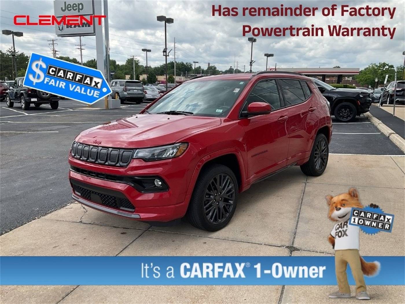 2022 Jeep Compass (RED) Edition — SUV — 25,240 mi — Florissant, MO