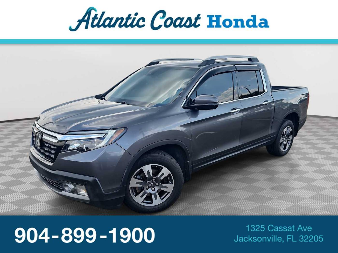 2017 Honda Ridgeline RTL-E — Pickup Truck — 135,480 mi — Jacksonville, FL