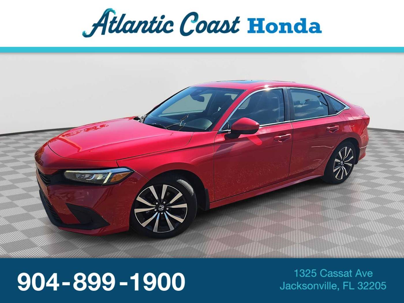 2022 Honda Civic EX — Sedan — 71,634 mi — Jacksonville, FL