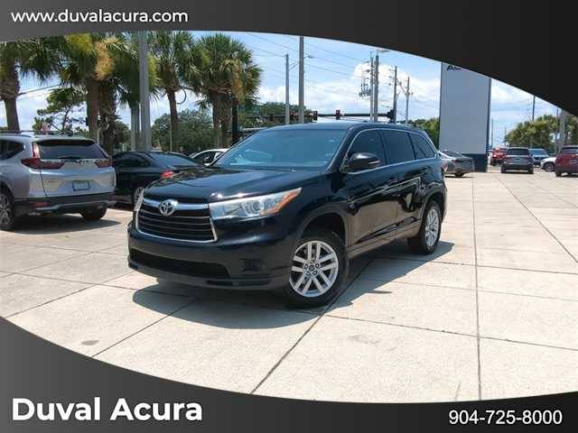 2016 Toyota Highlander LE V6 — SUV — 140,420 mi — Jacksonville, FL