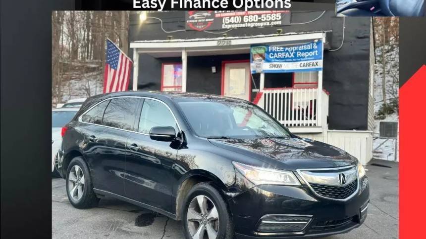 2016 Acura MDX Standard — SUV — 174,940 mi — Fredricksburg, VA