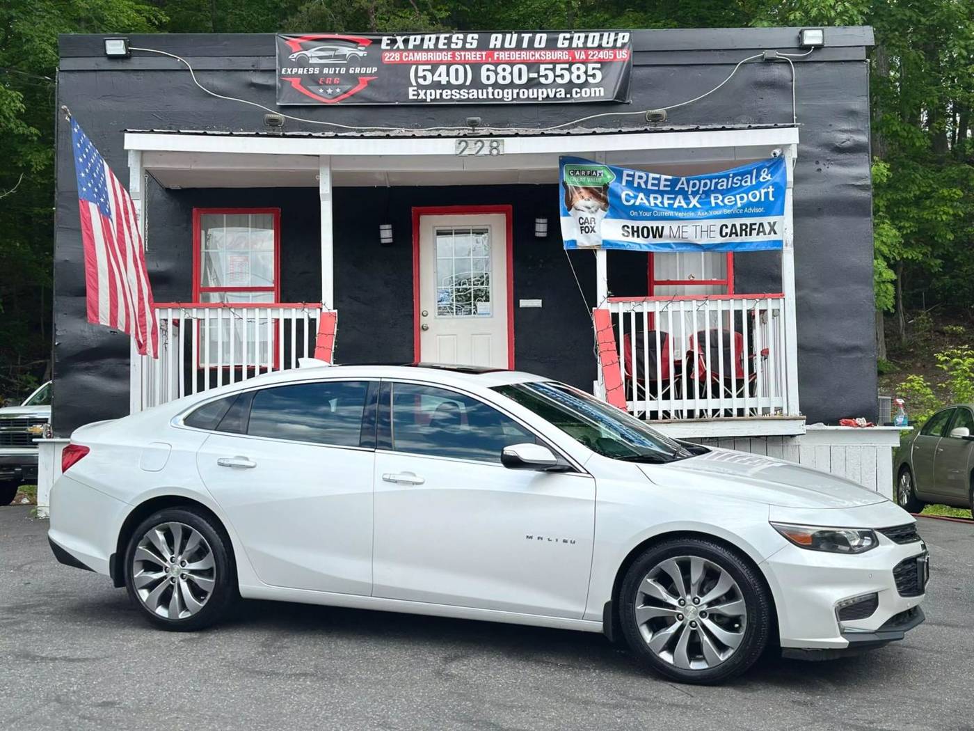 2017 Chevrolet Malibu Premier — Sedan — 168,907 mi — Fredricksburg, VA