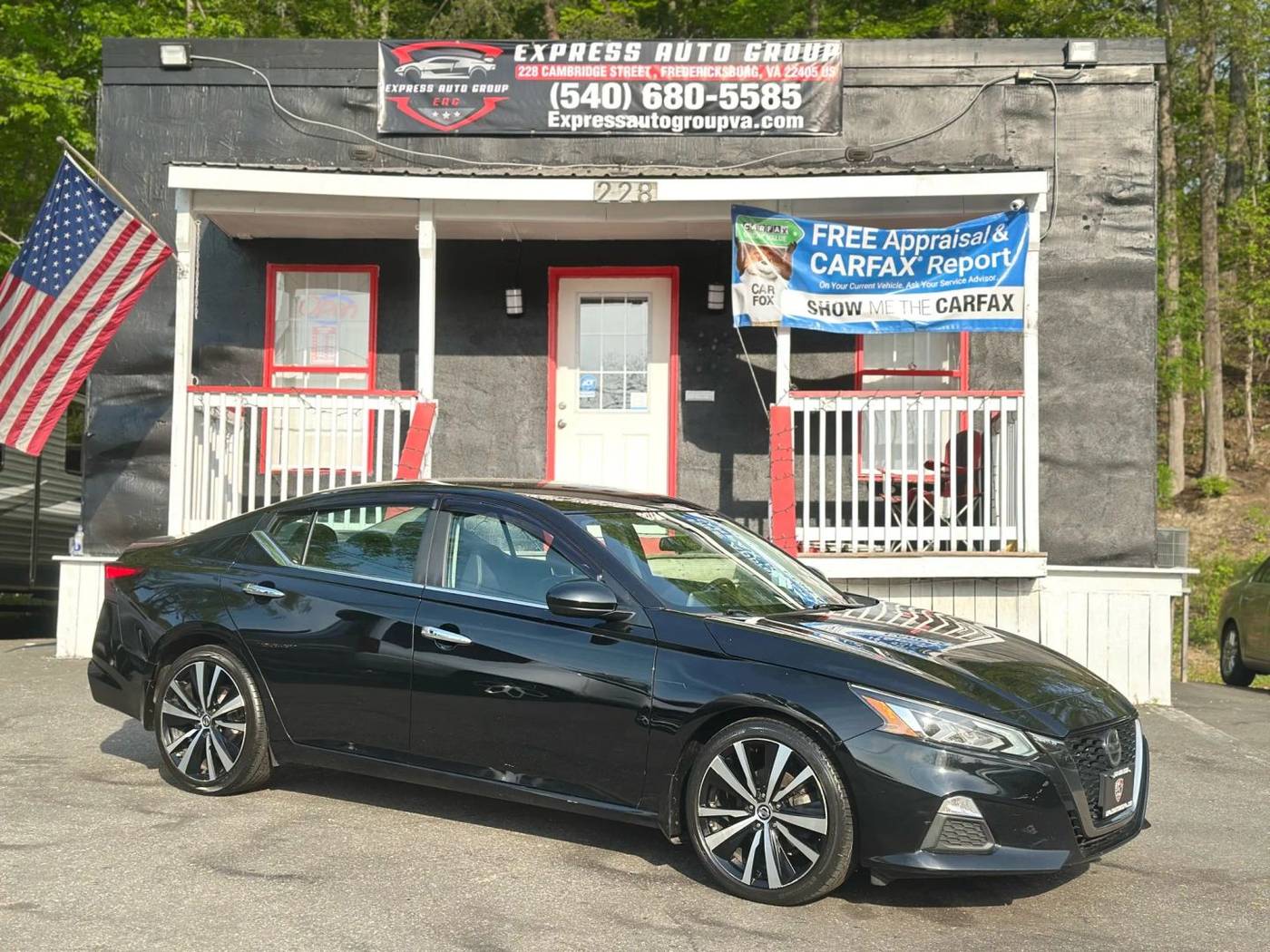 2020 Nissan Altima SR — Sedan — 182,321 mi — Fredricksburg, VA