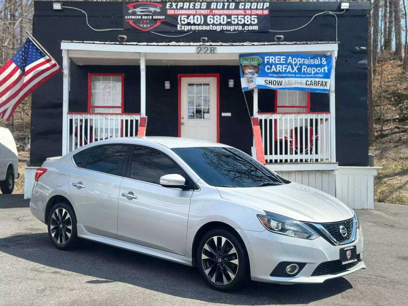 2017 Nissan Sentra SR — Sedan — 117,119 mi — Fredricksburg, VA