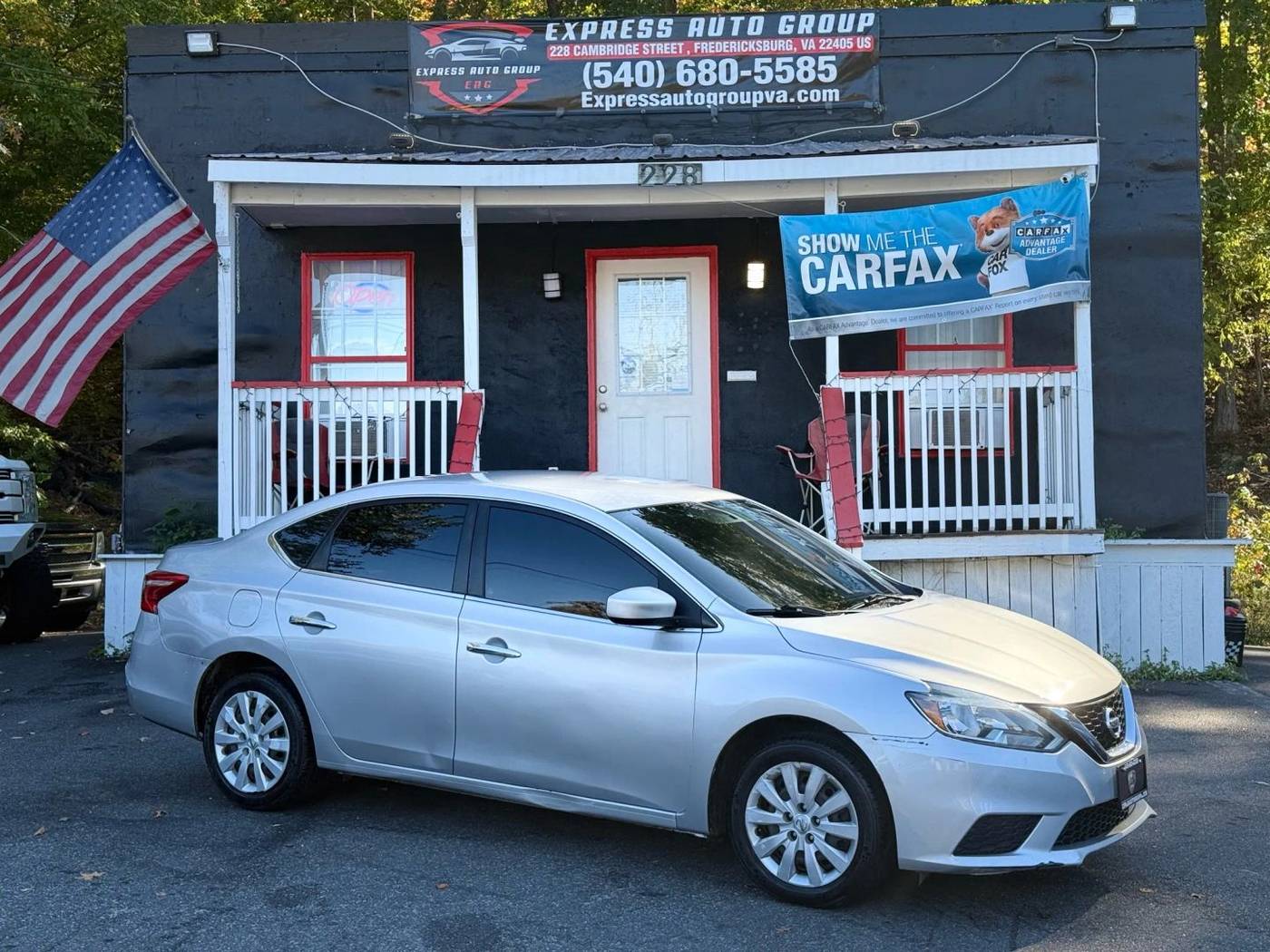 2019 Nissan Sentra S — Sedan — 105,846 mi — Fredricksburg, VA
