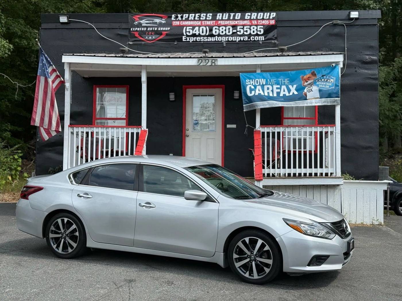 2017 Nissan Altima 2.5 SR — Sedan — 56,890 mi — Fredricksburg, VA