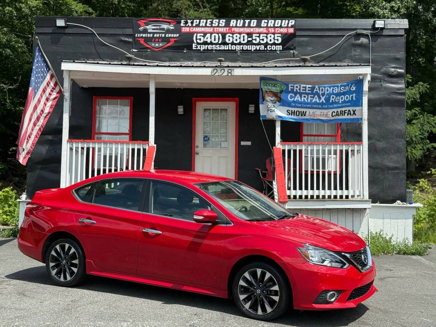 2016 Nissan Sentra SR — Sedan — 105,115 mi — Fredricksburg, VA