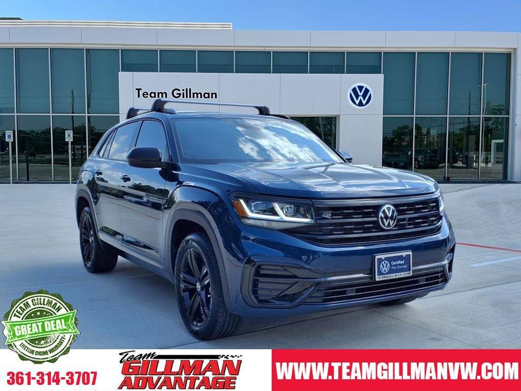 2023 Volkswagen Atlas Cross Sport SEL R-Line Black — SUV — 21,804 mi — Kingwood, TX