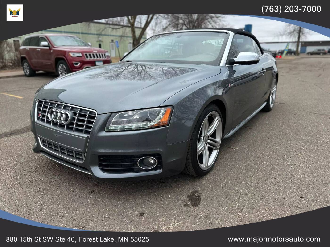 2012 Audi S5 Premium Plus — Convertible — 98,637 mi — Forest Lake, MN