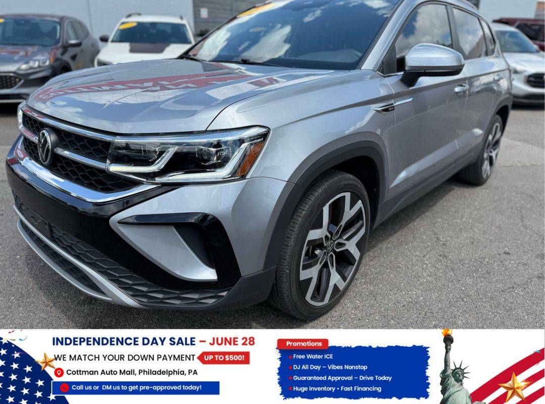 2022 Volkswagen Taos SEL — SUV — 74,260 mi — Philadelphia, PA