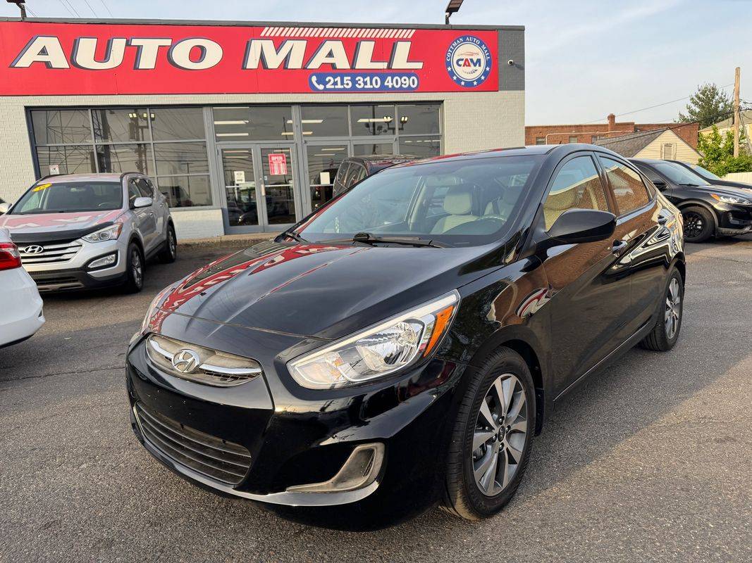 2017 Hyundai Accent Value Edition — Sedan — 83,523 mi — Philadelphia, PA