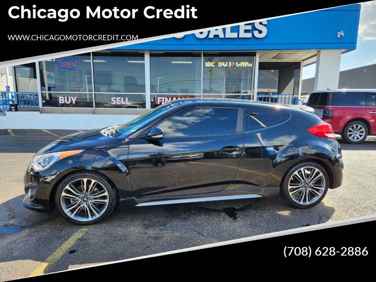 2016 Hyundai Veloster Turbo — Hatchback — 107,637 mi — south holland, IL