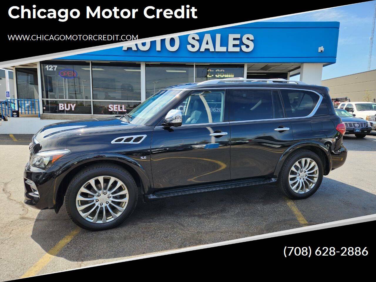 2015 INFINITI QX80 Standard — SUV — 116,848 mi — south holland, IL