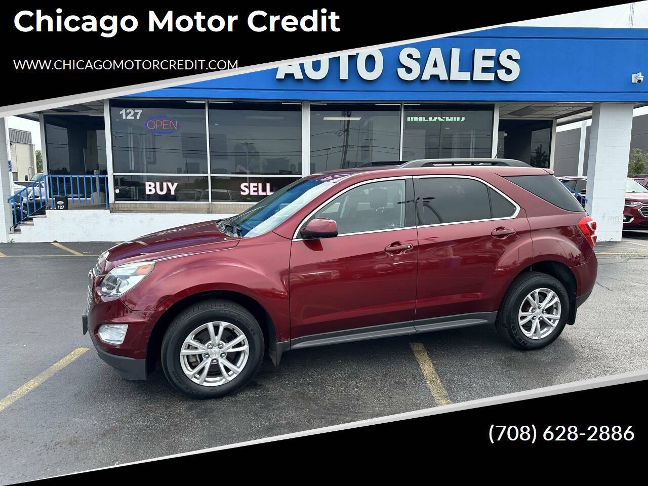 2017 Chevrolet Equinox LT — SUV — 122,455 mi — south holland, IL