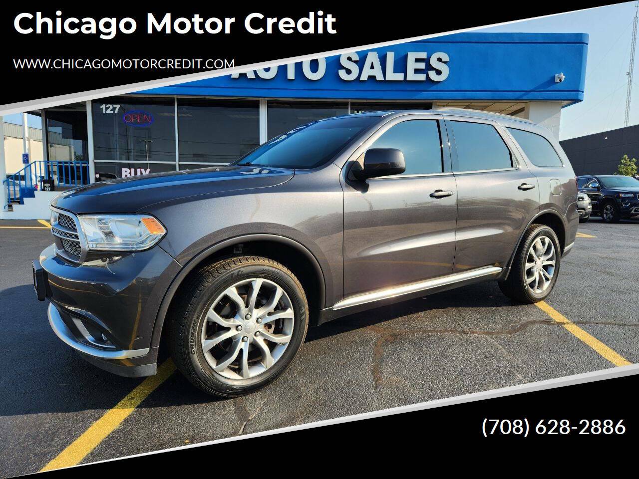 2017 Dodge Durango SXT — SUV — 117,944 mi — south holland, IL
