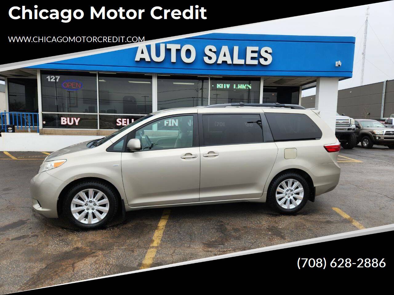 2016 Toyota Sienna LE — Minivan — 161,478 mi — south holland, IL