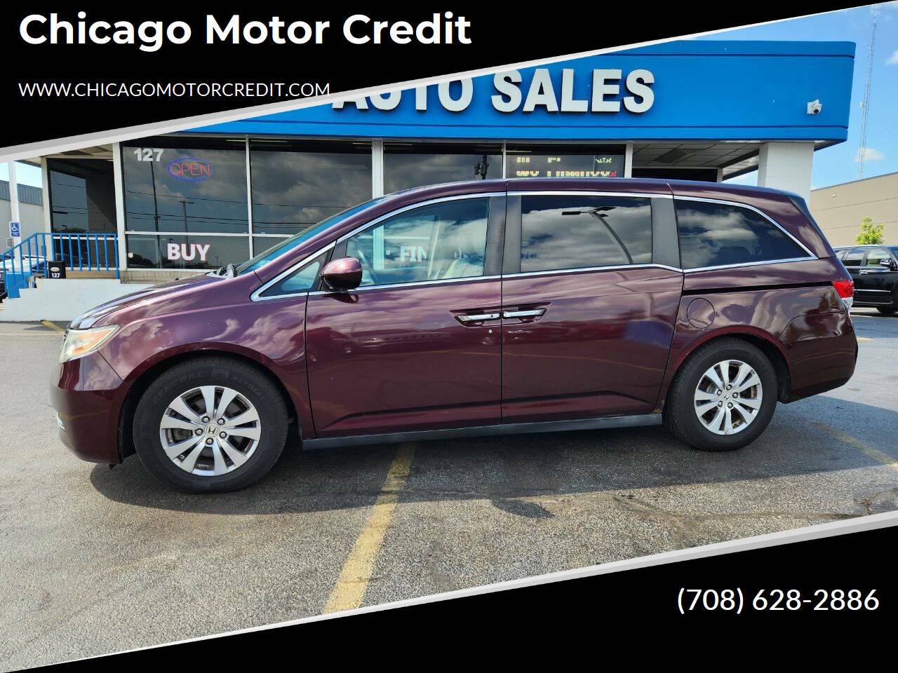 2014 Honda Odyssey EX-L — Minivan — 172,904 mi — south holland, IL