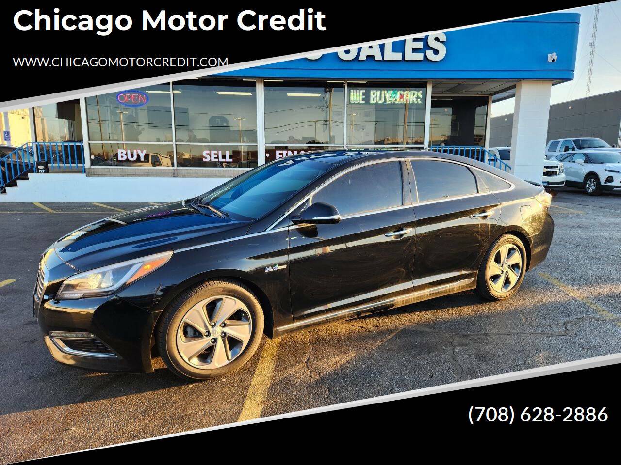 2016 Hyundai Sonata Hybrid Limited — Sedan — 123,647 mi — south holland, IL